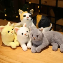 New-Style-Real-Life-Cute-Plush-Cat-Doll-Soft-Stuffed-Animal-Cloth-Kitten-Toys-For-Children